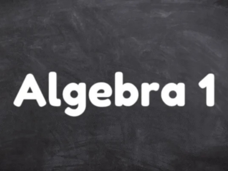 Algebra I